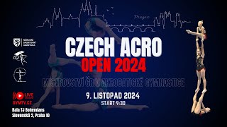 CZECH ACRO OPEN 2024  0930  YOUTH [upl. by Chaing940]