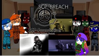 SCP Factions react to Site 65 [upl. by Yllen]