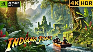 Journey Through Time Indiana Jones Looks Gorgeous with Ultra RayTracing indianjones gaming [upl. by Anderea]