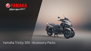 Yamaha Tricity 300 Accessory Packs [upl. by Desiree47]