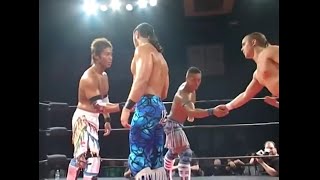 Susumu Yokosuka amp CIMA vs The Young Bucks  DGUSA OPEN THE HISTORIC GATE 2009  FULL MATCH [upl. by Veleda426]