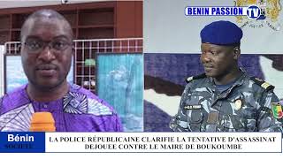 LA POLICE RÉPUBLICAINE CLARIFIE LA TENTATIVE DASSASSINAT DEJOUEE CONTRE LE MAIRE DE BOUKOUMBE [upl. by Lind957]