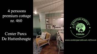 4 persoons premium cottage  nummer 460  Center Parcs De Huttenheugte [upl. by Ofloda187]