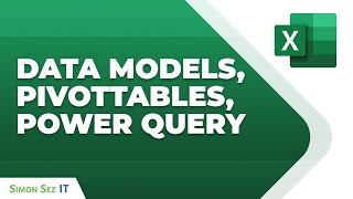 Data Models PivotTables and Power Query in Excel [upl. by Aixela]