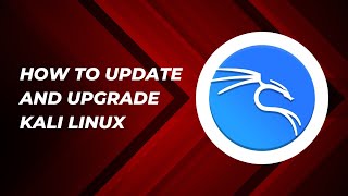 Update and Upgrade Kali Linux Distro [upl. by Aical]