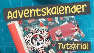 🎄 Adventskalender 🎄  Tutorial  ein etwas anderer Buchkalender  🎄 TEIL 1 🎄 [upl. by Herrera]