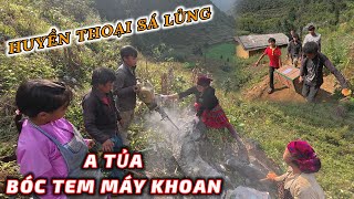 A Tủa bóc tem Máy Khoan mới phá mọi loại đá nhanh như chớp  CVC  Chao Vlog Team [upl. by Asilej]