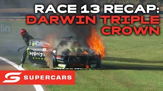 Race 13 Recap  betr Darwin Triple Crown  Supercars 2023 [upl. by Calandria]