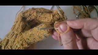 Apprendre à fermer le pouce de la mitaine impression Tuto 4 Tricot [upl. by Ynej]