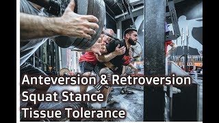 Anteversion Retroversion Squat Stance and Tissue Tolerance  Movement Debrief Episode 101 [upl. by Ennayelhsa902]