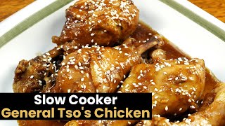 Slow Cooker General Tsos Chicken [upl. by Malda]