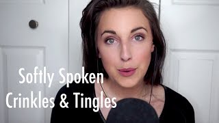 ASMR Soft Spoken Unboxing  Crinkles Tingles [upl. by Drandell]