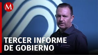 Mauricio Kuri presenta su tercer informe de Gobierno destacando logros e inversiones en Querétaro [upl. by Rochemont]