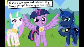 Twilight kills cozy glow mlp cozy glow and twilight sparkle comic dub 15ai [upl. by Luapnoj]