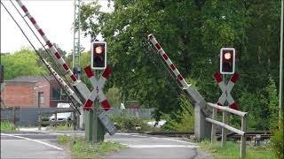 Bahnübergang Emsbüren  German Railroad crossing  Duitse Spoorwegovergang [upl. by Leblanc]