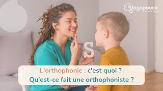 Lorthophonie cest quoi  Questce que fait une orthophoniste [upl. by Kinson]