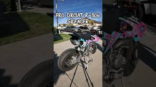 KX65 Stock Silencer vs Pro Circuit R304 motorcycle dirtbike kawasaki [upl. by Matthus]