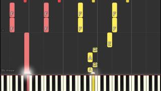 La La Land Soundtrack Summer Montage Piano sheet amp Synthesia [upl. by Egide891]