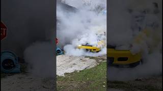 Honda Civic burnout burnout civic honda hondacivic jdm jdmculture jdmcars supercars [upl. by Nilhsa31]