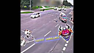 Fastest ambulance💀 troll editz 🧌 shorts edit trollface [upl. by Kerr]