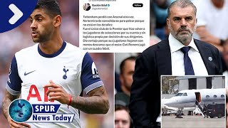 Spurs News Latest Cristian Romero shares social media post slamming Tottenham chiefs after Ars [upl. by Nomma]