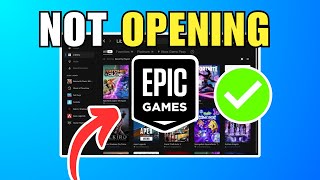 How To Fix Epic Games Launcher Not Opening [upl. by Euton]