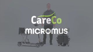 Micromus Folding Mobility Scooter Product Video [upl. by Lebama]