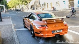 PORSCHE 997 GT3 RS  LAUNCH AND EPIC SOUND [upl. by Healey]