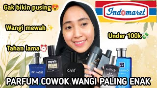 PARFUM COWOK DI INDOMARET WANGI ENAK DAN TAHAN LAMA YANG PALING DISUKAI BANYAK WANITA  wulanhusna [upl. by Jackquelin617]