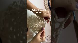 Vem aprender comigo croche crocheiniciantes diy crochettutorial crochet crocheiniciantes [upl. by Yelac368]