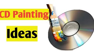 3 Best CD Painting Ideas💡 CD Painting FM CREATIVE CORNER [upl. by Tnilf]