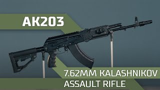 762mm Kalashnikov AK203 assault rifle [upl. by Esenej272]