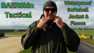 BAERSkin Tactical Waterproof Jacket amp Fleece  Windy Day Test [upl. by Stoddart164]