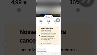 Aviso uber incentivar intencionalmente os usuários a cancelar [upl. by Eirhtug964]