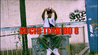 8 • LLEGARON • R CRUDO • SUCIO TENDIDO VIDEO OFICIAL [upl. by Oicnedif]