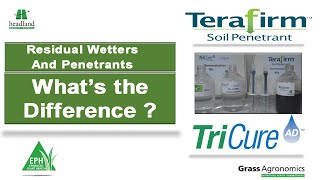 Residual Wetting Agents and Turf Penetrants  What Makes Them Different [upl. by Elyrad930]