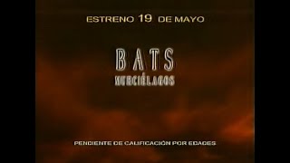 BATS MURCIÉLAGOS 1999  Anuncio TV España [upl. by Larcher]