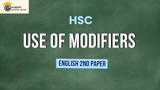 Modifiers  Easy rules  HSC English 2nd Paper [upl. by Elfrida]