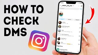 How To Check DMs On Instagram  Full Guide [upl. by Alliber]