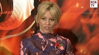 Elizabeth Banks Interview  Effie Trinket  Hunger Games Catching Fire Premiere [upl. by Busey795]