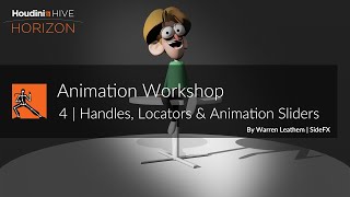 Animation Workshop 4  Handles Locators amp Animation Sliders [upl. by Ronda]