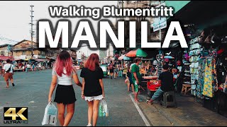 Walking Blumentritt MANILA PHILIPPINES 4K [upl. by Bledsoe]