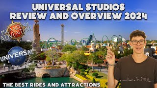 Universal Studios amp Island Of Adventures  Overview amp Review 2024 [upl. by Zamir166]