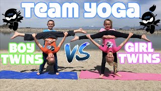 Boy Twins vs Girl Twins  Team Yoga [upl. by Ellery925]