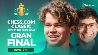 GRAN FINAL MAGNUS CARLSEN vs ALIREZA FIROUZJA  Chesscom Classic CCT [upl. by Atsuj48]