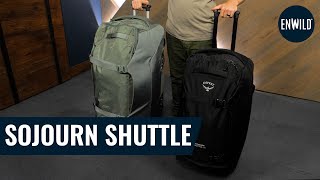 Osprey Sojourn Shuttle Wheeled Duffel Series Review [upl. by Irita851]