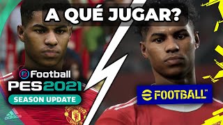 ¿Merece la pena JUGAR eFootball O seguimos en PES 2021 🤔 [upl. by Einberger]