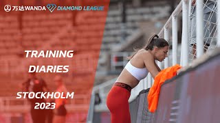 Training Diaries Stockholm 2023  Wanda Diamond League [upl. by Kcaz422]