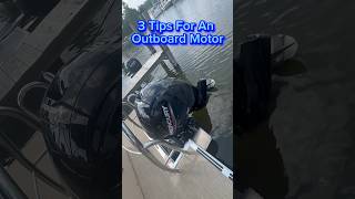 3️⃣Tips For An Outboard Motor boating boatlife boat [upl. by Anitsrihc]