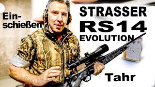 STRASSER RS 14 Evolution  Einschießen mit Sax KJG und Leica Magnus [upl. by Kitchen686]